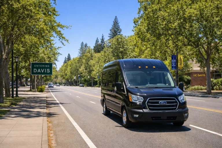 Davis Airport Shuttle providing Safe transportation from Davis CA to Sacramento International Airport