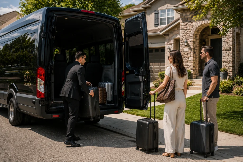 Fairfield airport transfers with direct private shuttle service