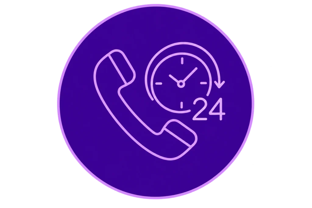 24H Customer Service Icon